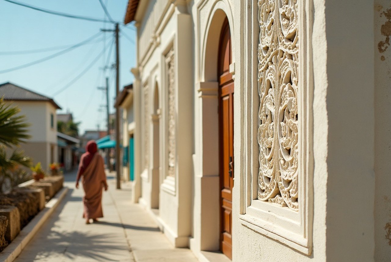 Hukuru Miskiy façade or carved coral-stone detail