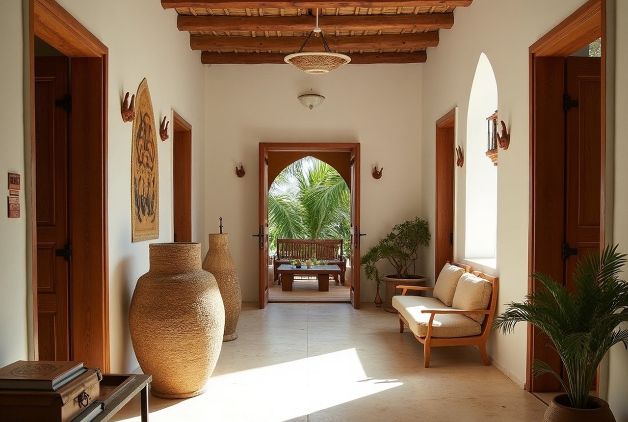 Interior or courtyard of Hukuru Miskiy